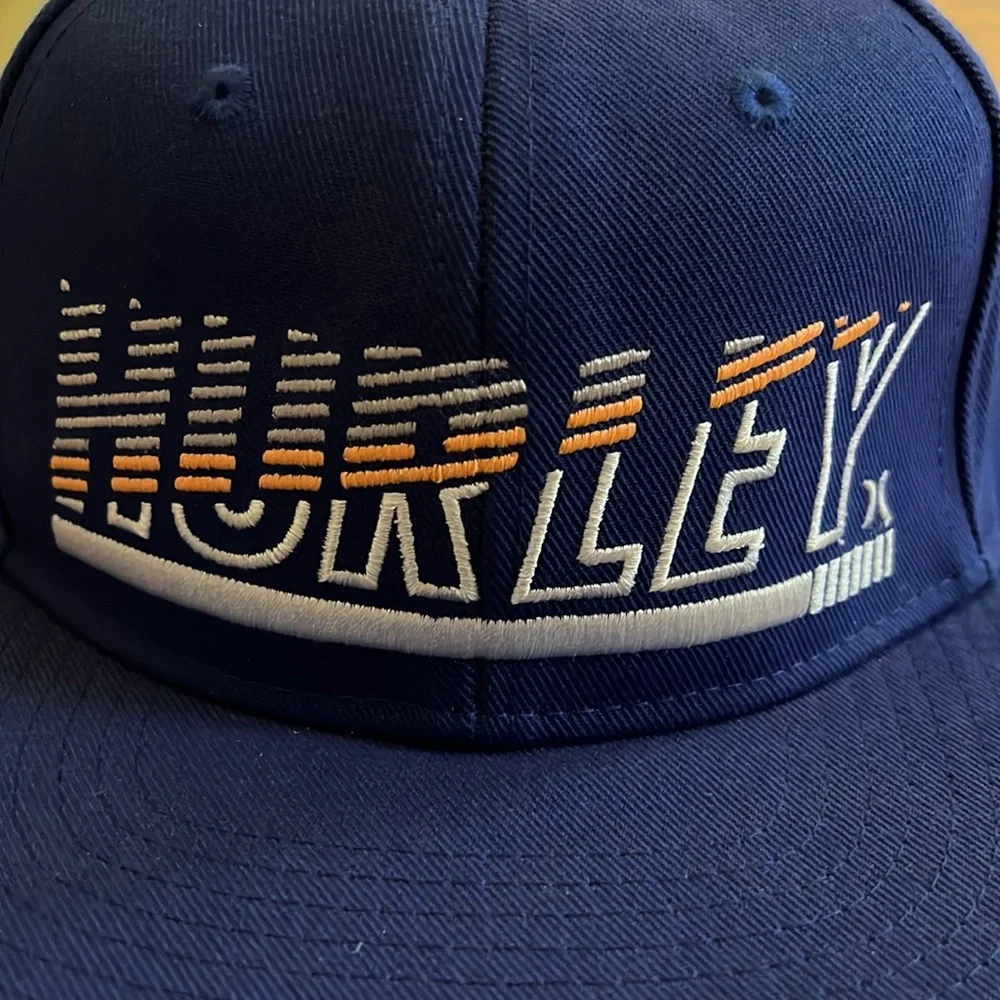 NWOT HURLEY BASEBALL HAT CAP ADJUSTABLE BLUE OSFM
